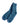 Aqua Blue Gray Black Blend Cableknit Cashmere Socks | cukimber designs