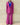 choko's wide leg magenta suit